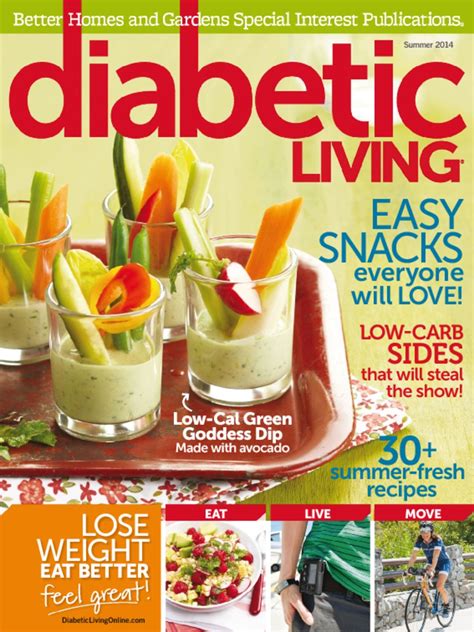 diabetic living magazine website.